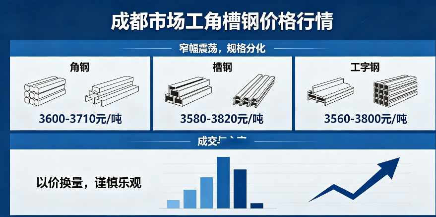 2026年5月11日成都市場(chǎng)工角槽鋼價(jià)格行情