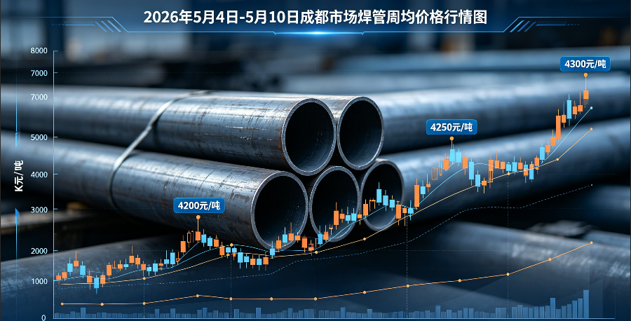 2026年5月4日-5月10日成都市場(chǎng)焊管周均價(jià)格